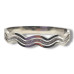 Lustrous Wave Bangle