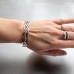 Lustrous Wave Bangle