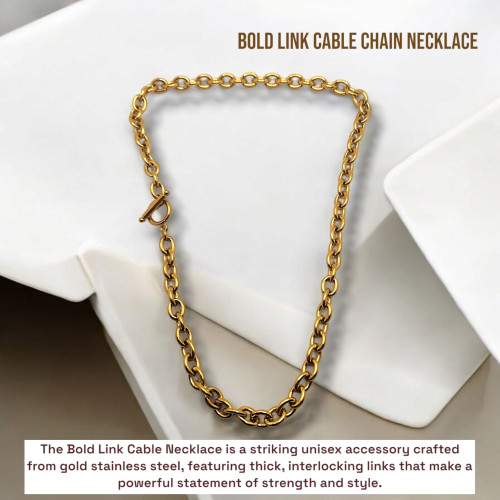 Bold Link Cable Necklace