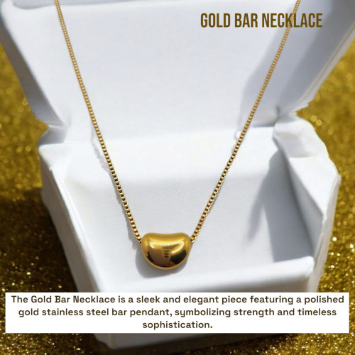 Gold Bar Necklace