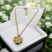 Whirling Clover Necklace