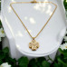 Whirling Clover Necklace