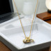 Golden Pin Spark Necklace