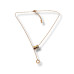 Rosé Dangle Delight Necklace