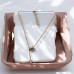 Rosé Dangle Delight Necklace