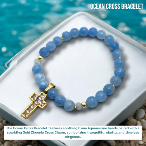 Ocean Cross Bracelet