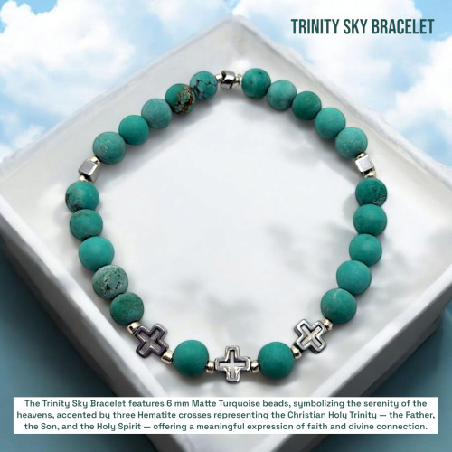Trinity Sky Bracelet