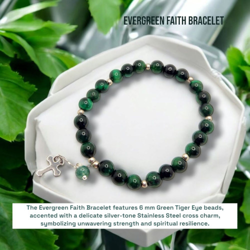 Evergreen Faith Bracelet