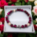 Rose Serenity Cross Bracelet