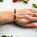 Rose Serenity Cross Bracelet