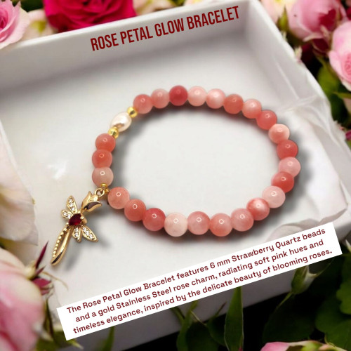Rose Petal Glow Bracelet