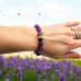 Amethyst Butterfly Bracelet