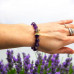 Amethyst Butterfly Bracelet