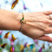 Rainbow Butterfly Bracelet