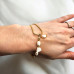 Pearl & Chain Symphony Bracelet