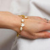 Pearl & Chain Symphony Bracelet