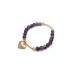 Heart of Serenity 6 mm Amethyst Bracelet Heart of Serenity 6 mm Amethyst Bracelet