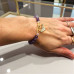 Heart of Serenity 6 mm Amethyst Bracelet Heart of Serenity 6 mm Amethyst Bracelet