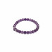 Heart of Faith Bracelet, Amethyst 6 mm