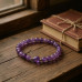 Heart of Faith Bracelet, Amethyst 6 mm