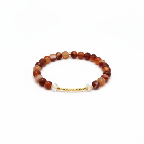 Divine Strength Bracelet carnelian 6 mm Divine Strength Bracelet carnelian 6 mm
