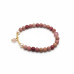 Heart of Grace Bracelet - 6 mm Rhodonite Heart of Grace Bracelet - 6 mm Rhodonite