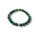  Faith Renewed Bracelet - 8 mm Matte Azure Malachite 