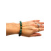  Faith Renewed Bracelet - 8 mm Matte Azure Malachite 