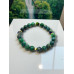  Faith Renewed Bracelet - 8 mm Matte Azure Malachite 