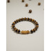 Faithful Strength Bracelet - 8 mm Tiger Eye Faithful Strength Bracelet - 8 mm Tiger Eye