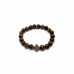 Fire of Faith Bracelet - 10 mm Tiger Eye with Red Agate Cross Fire of Faith Bracelet - 10 mm Tiger Eye with Red Agate Cross