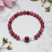 Heart of Light Bracelet - 6 мм Strawberry Quartz Heart of Light Bracelet - 6 мм Strawberry Quartz