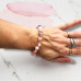 Heaven’s Embrace Bracelet - 8 mm Pink Opal Heaven’s Embrace Bracelet - 8 mm Pink Opal