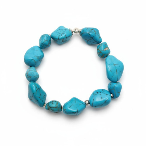 Waves of Grace Bracelet - irregular Turquoise Waves of Grace Bracelet - irregular Turquoise