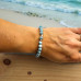 Ocean of Peace Bracelet - 6 mm Matte Larimar Ocean of Peace Bracelet - 6 mm Matte Larimar
