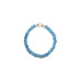 River of Hope Bracelet - 6 mm Aquamarine with clear quartz River of Hope Bracelet - 6 mm Aquamarine with clear quartz
