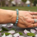 Emerald Guidance Bracelet - 8 mm Jade and Fluorite Emerald Guidance Bracelet - 8 mm Jade and Fluorite