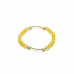 Sunlit Faith Bracelet - 6 mm Citrine Bracelet with 2 Crosses Sunlit Faith Bracelet - 6 mm Citrine Bracelet with 2 Crosses