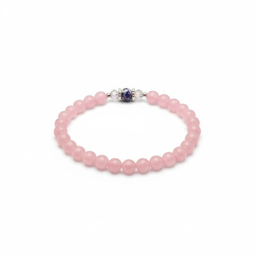 Grace Whisper Bracelet - 6 mm Rose Quartz Grace Whisper Bracelet - 6 mm Rose Quartz