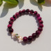 Grace Radiance Bracelet - 8 mm Pink Tiger Eye Grace Radiance Bracelet - 8 mm Pink Tiger Eye