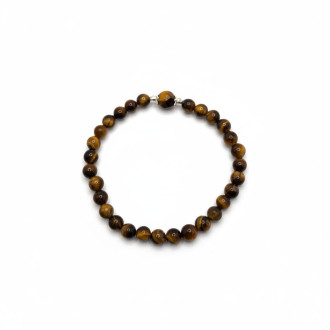 Guardian Light Bracelet - 6 mm Tiger Eye 