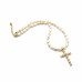 Divine Light Pearl Necklace - 7mm~8mm Freshwater Pearls with Cross Charm Divine Light Pearl Necklace - 7mm~8mm Freshwater Pearls with Cross Charm