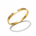 Golden Halo Bangle - Gold Stainless Steel Golden Halo Bangle - Gold Stainless Steel