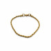 Golden Essence Bracelet - 3 mm Gold Stainless Steel Rope Chain Golden Essence Bracelet - 3 mm Gold Stainless Steel Rope Chain