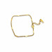 Twist of Grace Bracelet - Gold Stainless Steel Dainty Chain Twist of Grace Bracelet - Gold Stainless Steel Dainty Chain