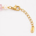 Handmade Pink Quartz & Pearl Icon Necklace – 17" + 2" Extender Handmade Pink Quartz & Pearl Icon Necklace – 17" + 2" Extender