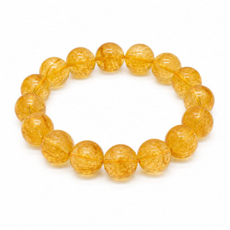 12 mm Citrine Bracelet