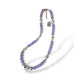 Lace Agate with Floral Porcelain Necklace Lace Agate with Floral Porcelain Necklace