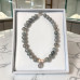 12 mm Jade Necklace with Shell Charm - 16 inch 12 mm Jade Necklace with Shell Charm - 16 inch