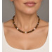 6 mm Tiger’s Eye and Faux Pearl Necklace — 16 inch 6 mm Tiger’s Eye and Faux Pearl Necklace — 16 inch